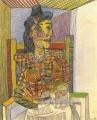 Portrait Dora Maar seated 3 1938 cubist Pablo Picasso
